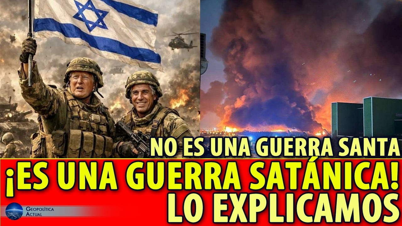 NO ES UNA GUERRA SANTA &iexcl;&iexcl;ES UNA GUERRA SAT&Aacute;NICA!! LO EXPLICAMOS