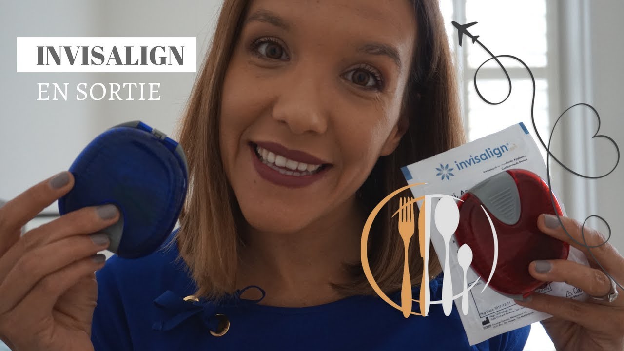 INVISALIGN  EN VOYAGE, AU RESTAURANT | COMMENT JE FAIS | HOW TO