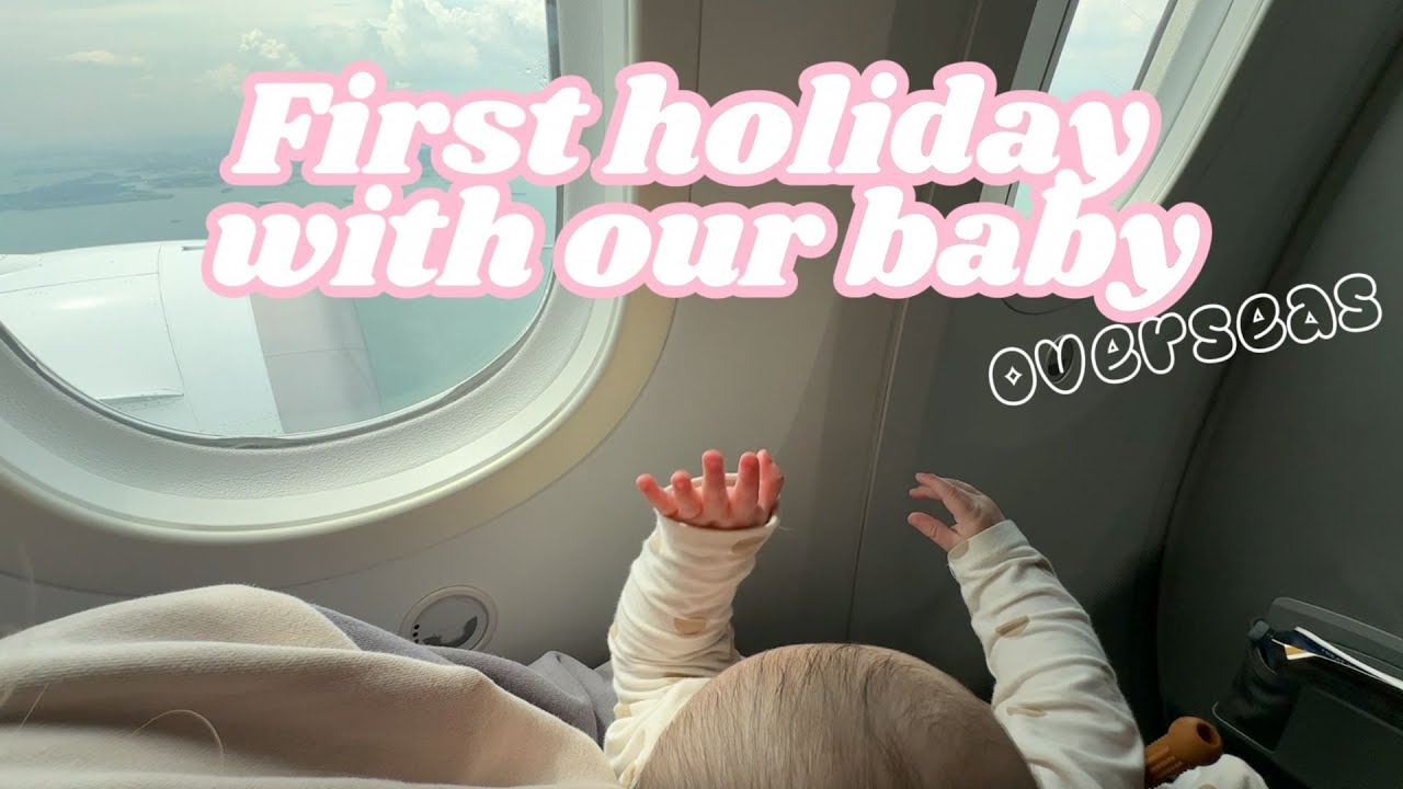 first overseas holiday with our baby (Changi Airport, Singapore & Manila) | holidaying vlog