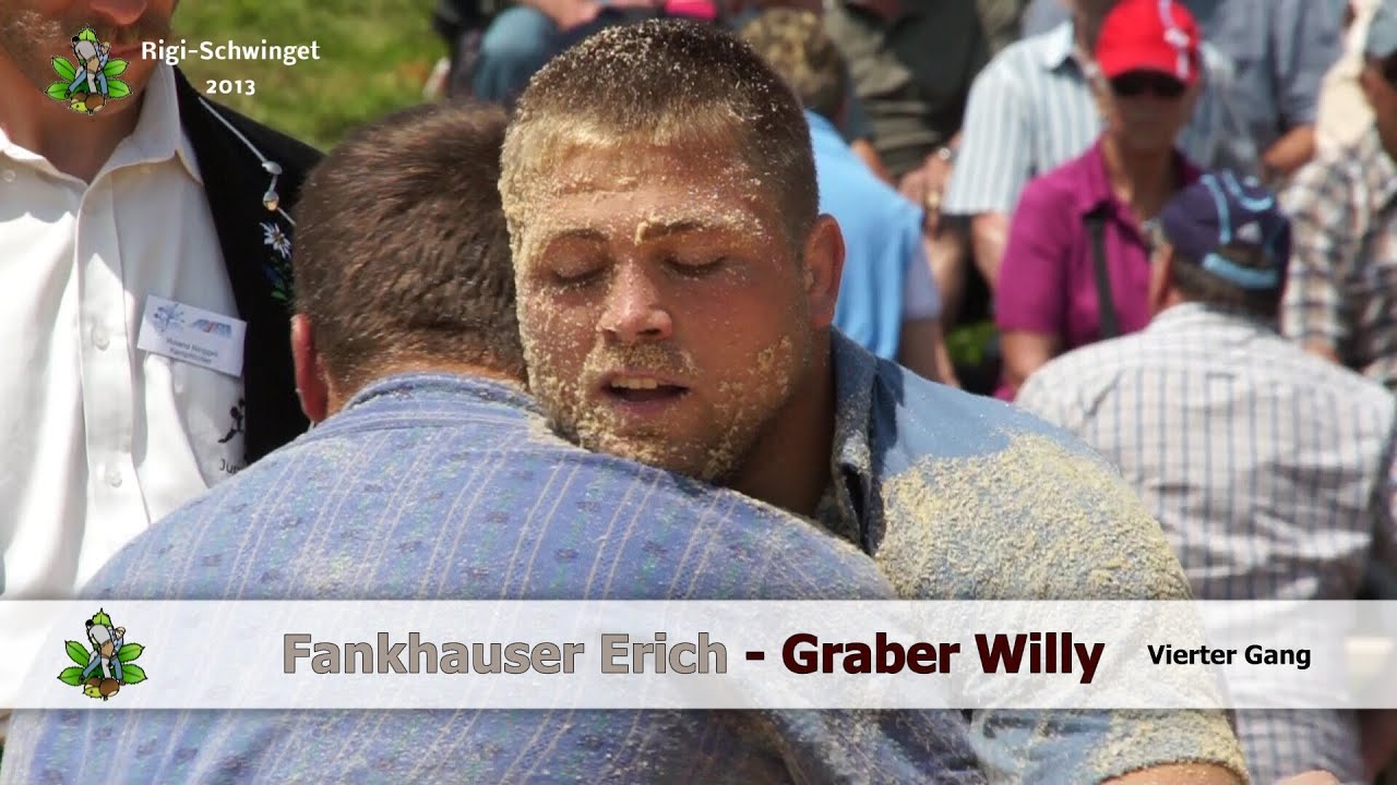 Rigi-Schwinget 2013:  Mein Gang des Tages