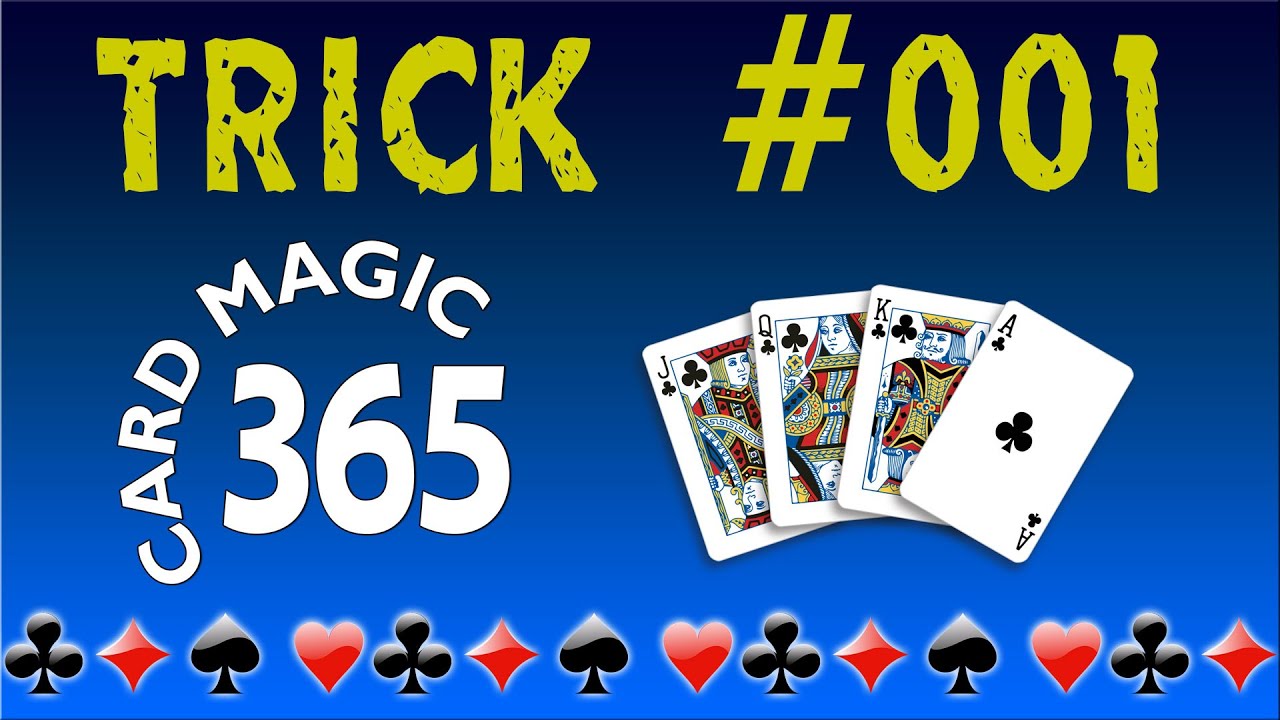 Card Magic 365 | Trick Number 1 | Self Working Card Trick Series
