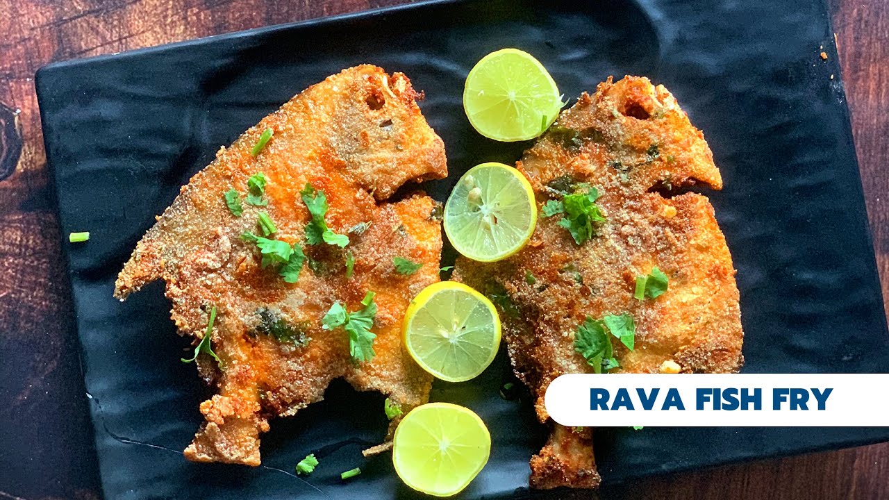 Rava Fish Fry By Nazia Farhan | Rava Pomfret Fry | Fish Fry