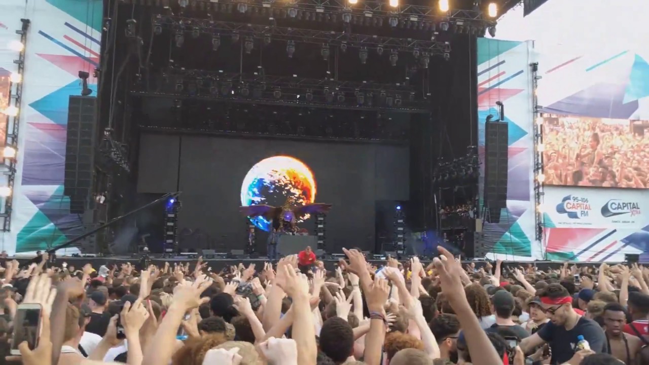 Travis Scott at Wireless 2017