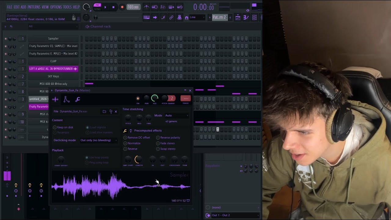 lo que pasa cuando produces con tiktok de fondo en fl studio