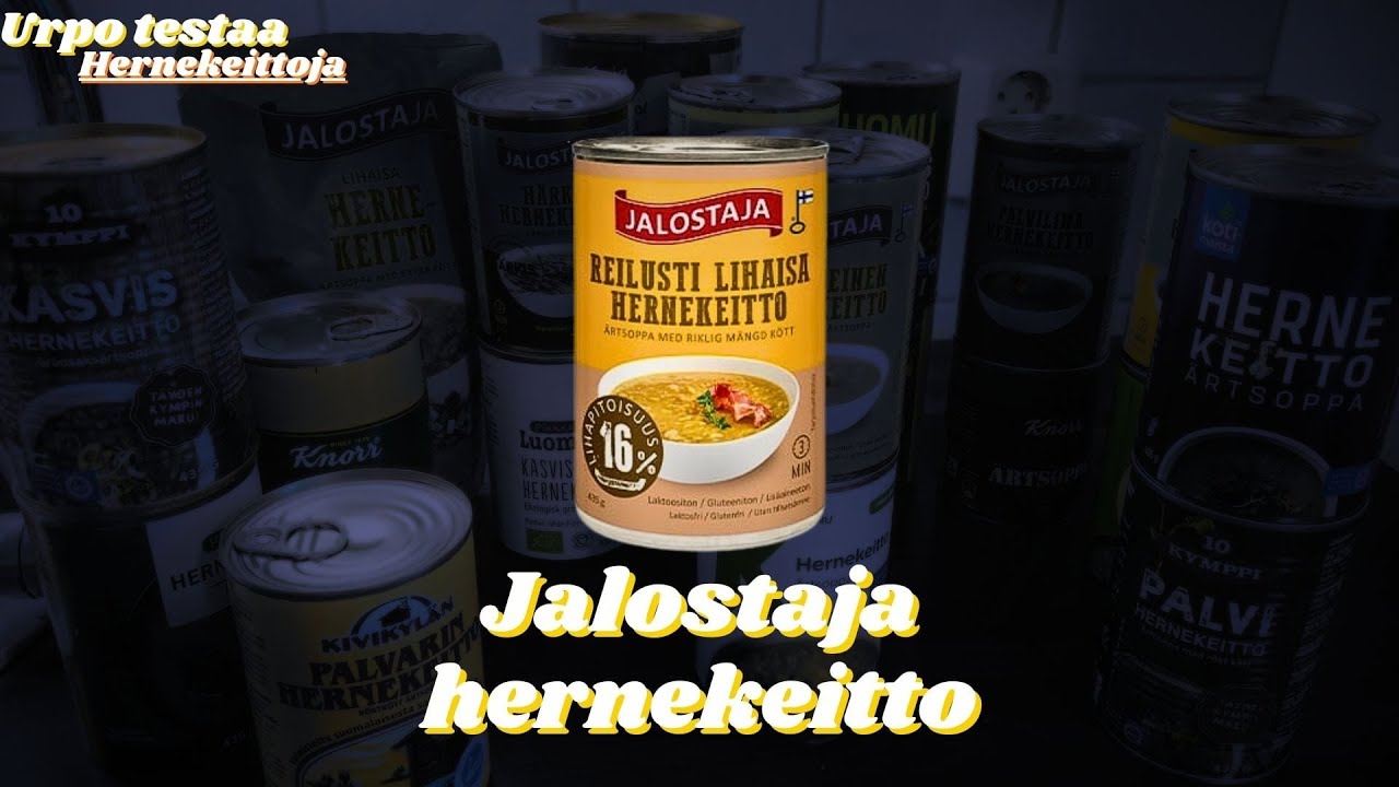 Reilusti lihaisa hernekeitto Urpon testissä