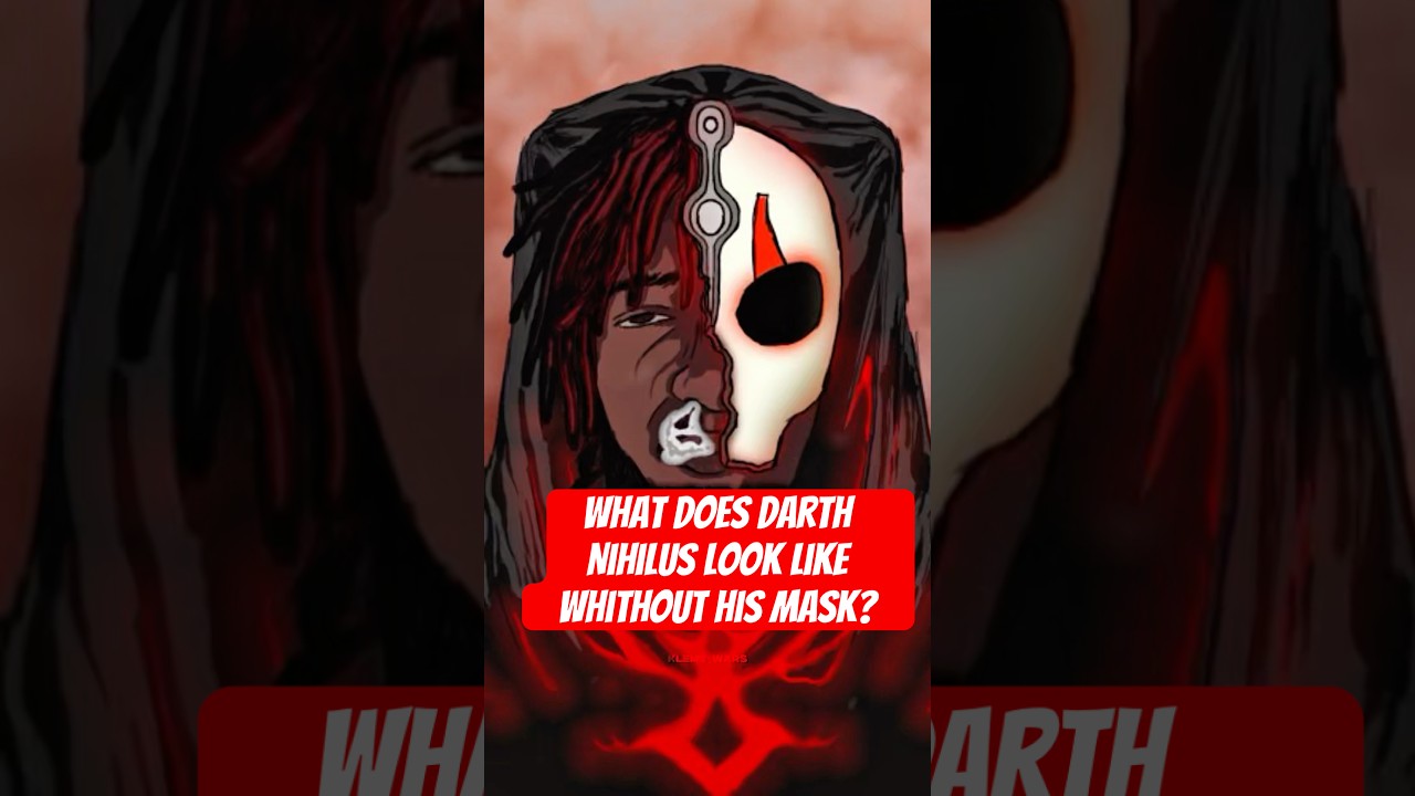 What does Darth Nihilus look like without his mask? And why does he wear one? #starwarslore