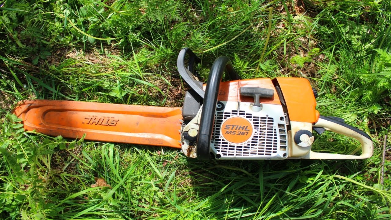 Stihl 361 замена сальников без разбора пилы. Ремонт на коленке.