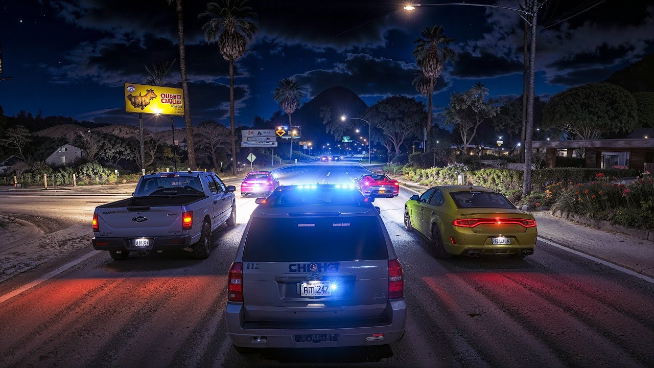 Играю в GTA 5 за полицейского 🚓 | Ультрареалистичное патрулирование LSPDFR в 4K
