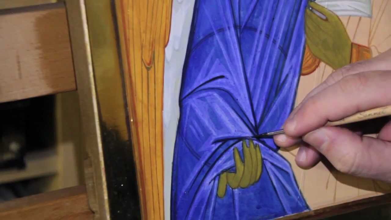 4.1 - Icon of an Angel the Lapis Lazuli Mantle