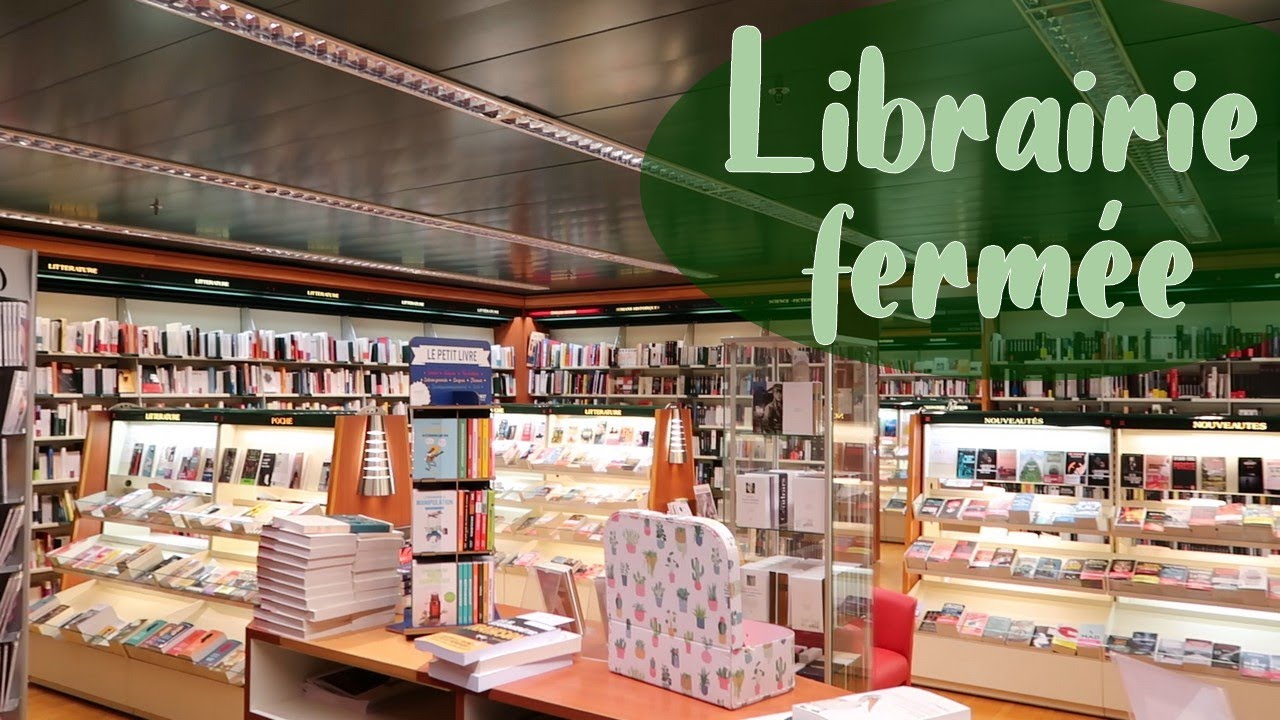 Travailler dans une librairie fermée | TRANCHE DE VIE