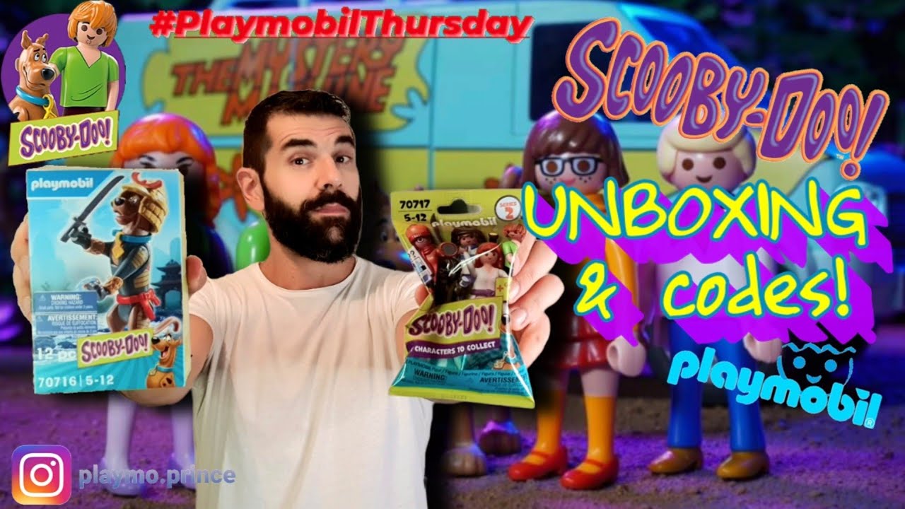 Playmobil Unboxing - Scooby-Doo Series 2 -70717-1stPart- Συλλεκτική φιγούρα Scooby 