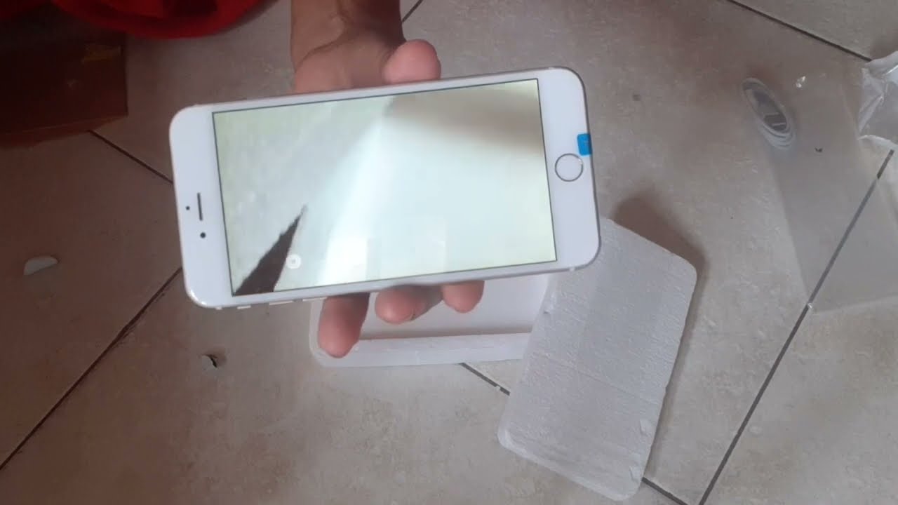 UNBOXING DO CELULAR IPHONE 6 PLUS DA SHOPEE