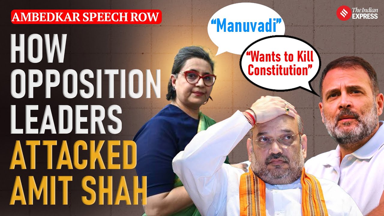 How Opposition Leaders Attacked Amit Shah Vs BJP's Counter Attack | All You Need To Know