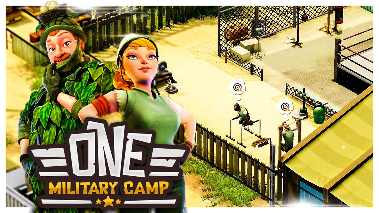 Base Building Tycoon Game That Will Help Conquer Your Enemies  // One Military Camp