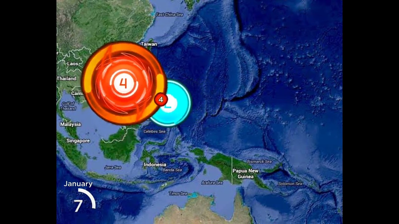2040 Pacific ocean Animation credits @typhoonforcekim 