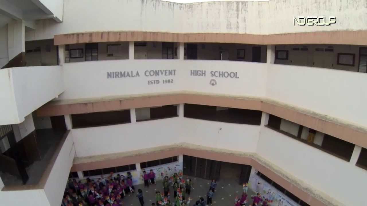 ND Group Satara....Aerial Videography of Nirmala Convent High School Satara