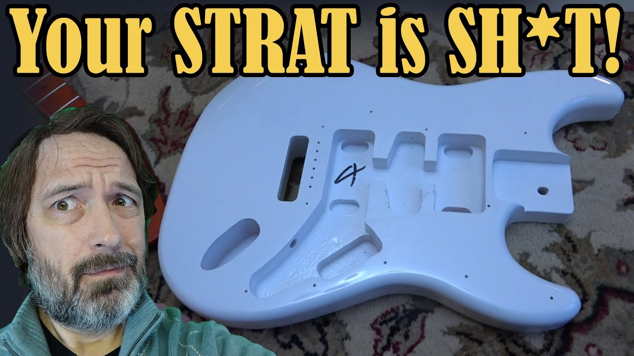 My TEMU Partscaster Guitar Build Will DESTROY Your Fender STRAT! | The Guitologist