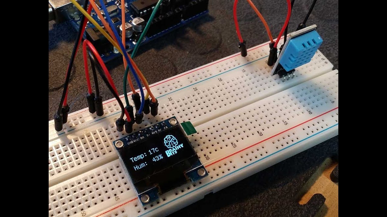Connect and use an OLED Display with Arduino using the SPI Bus - Tutorial