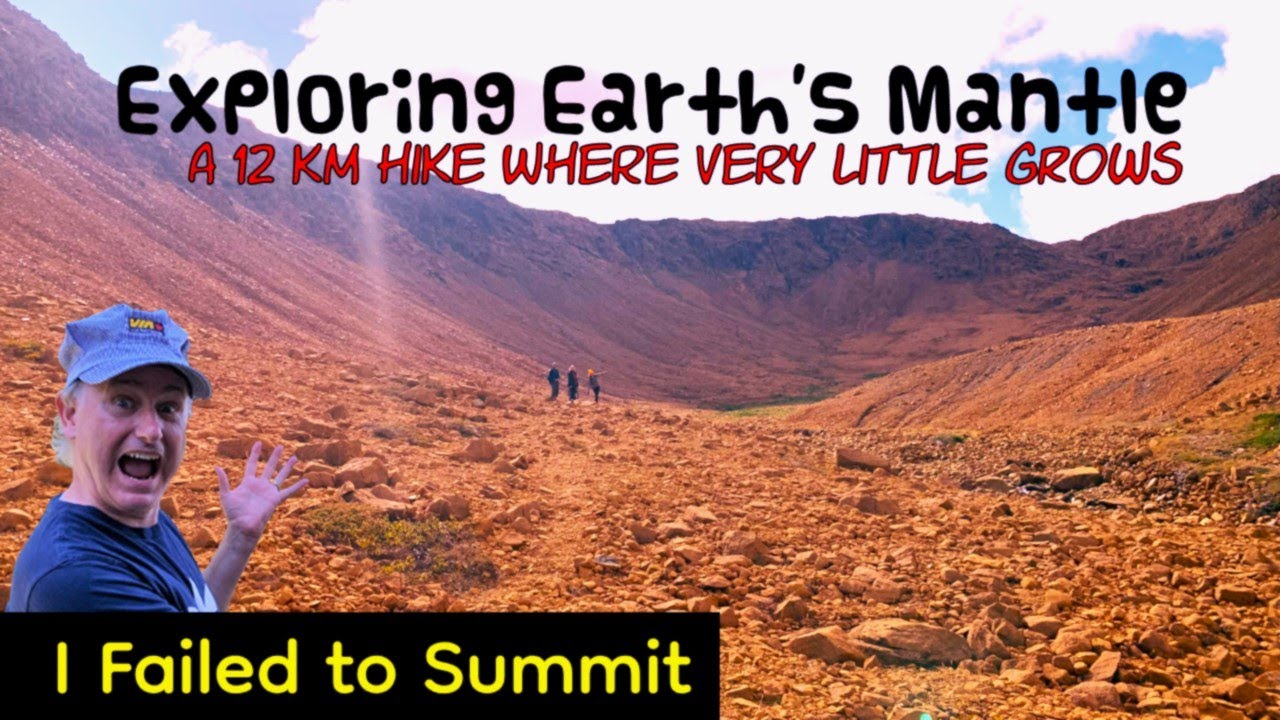 Newfoundland TABLELANDS Canyon Hike Gros Morne National Park