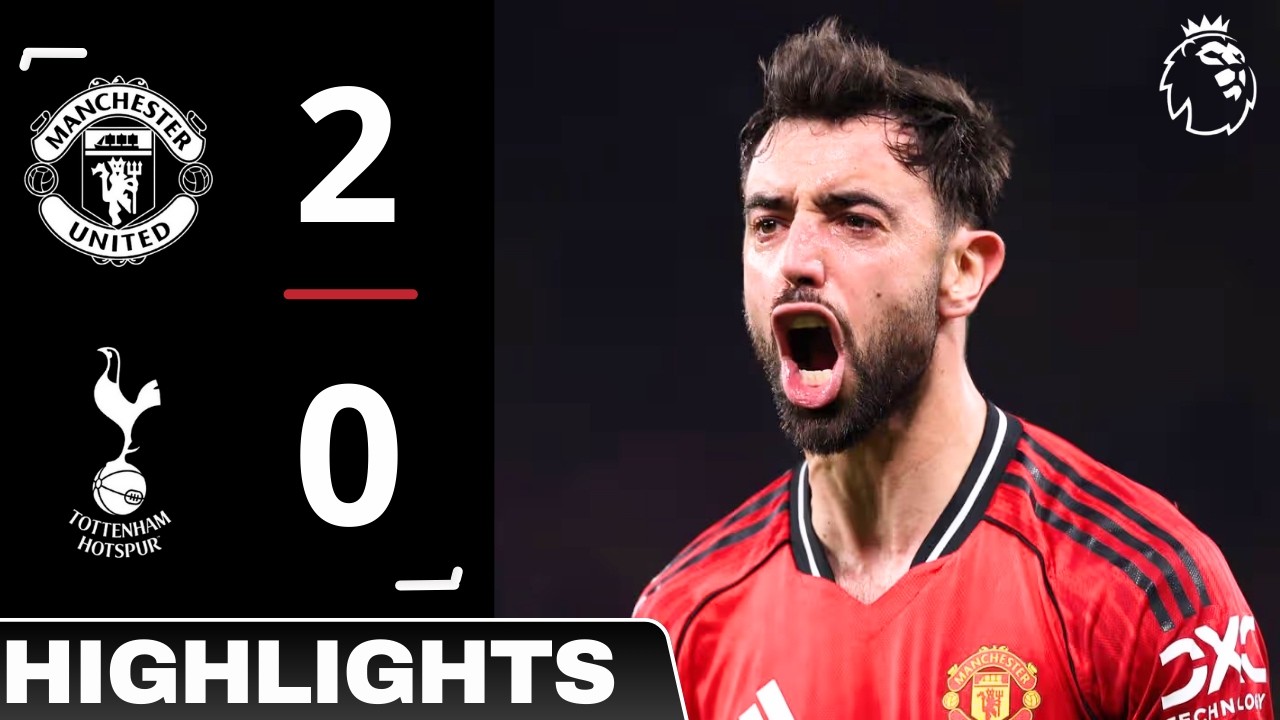 Man United vs Tottenham (2-0) – Highlights & All Goals – Premier League 2026 – Bruno & Mbeumo GOALS