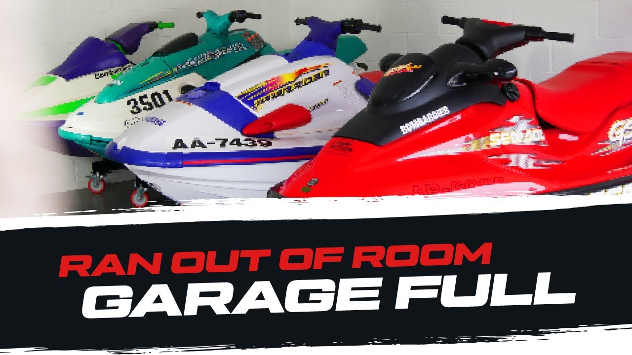 RAN OUT OF ROOM! Should I Sell A Jetski? Extreme Showroom Custom Dolly | Jetski Trailer 101