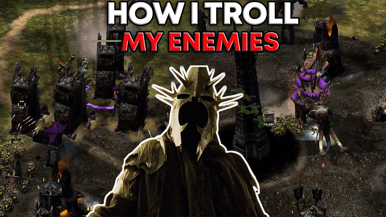 My secret strategy with MORDOR | BFME1 Patch 2.22 Gameplay