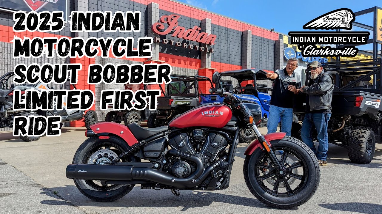 Первая поездка на Scout Bobber Limited 2025 года