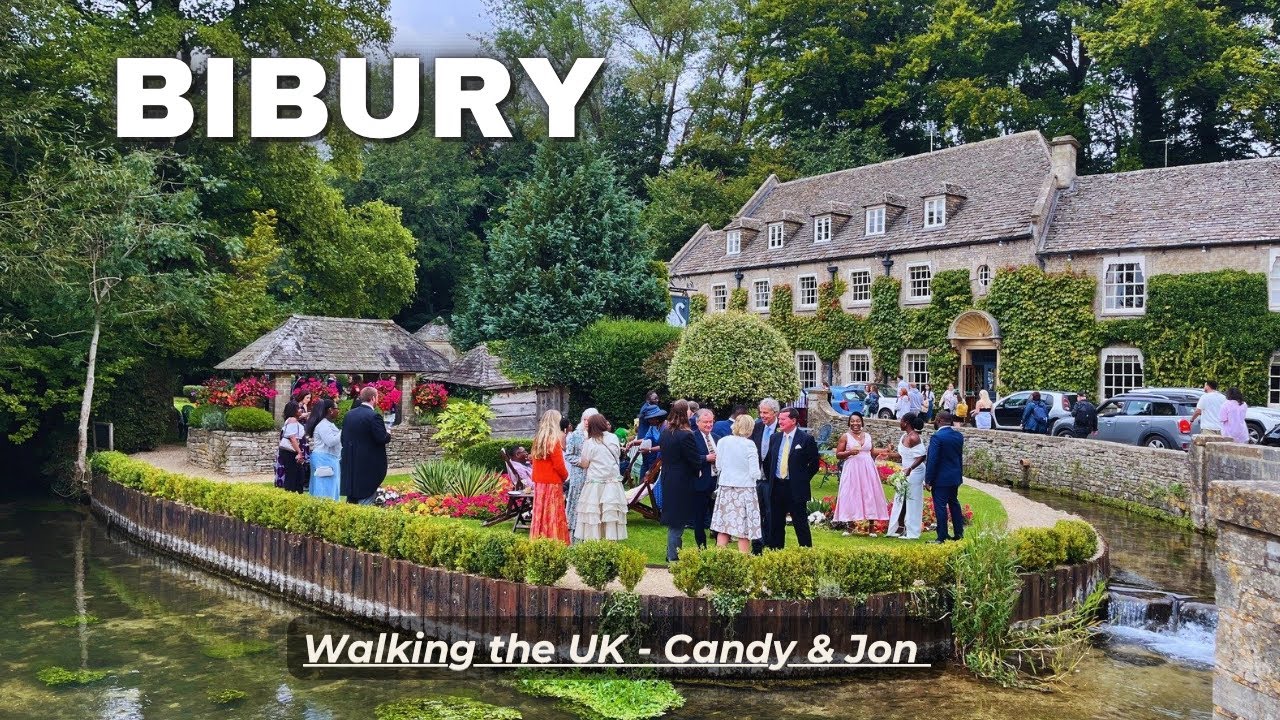 Walking “The Most Picturesque Village” 4K 🇬🇧 Cotswolds’ Stars P9. BIBURY