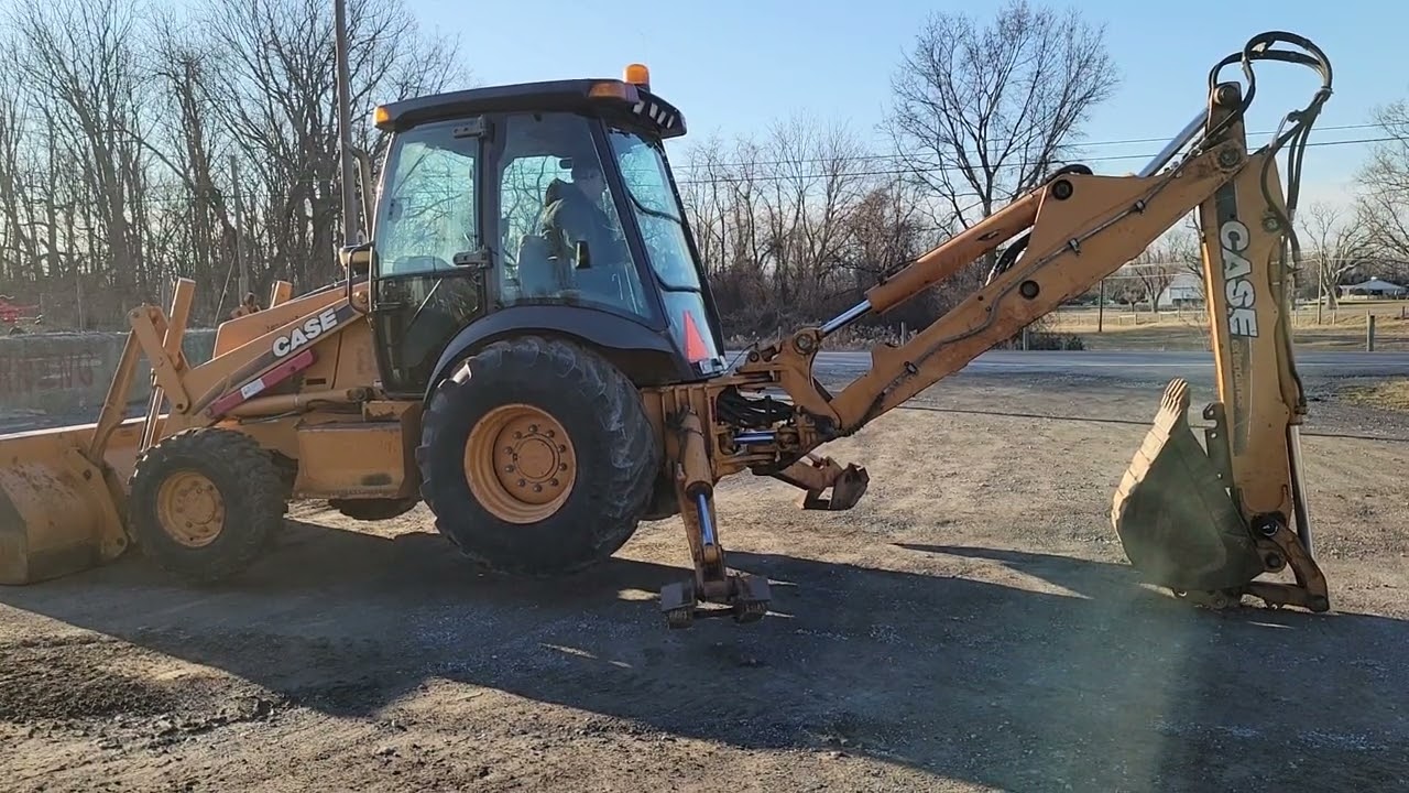 2001 Case 580 Super M Backhoe For Sale. www.marionauction.com