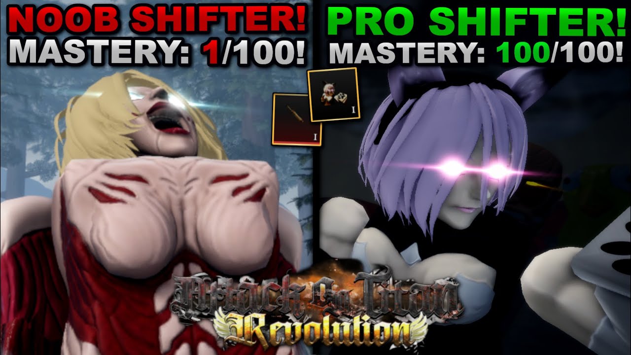 Becoming The STRONGEST Female Titan In Roblox Attack On Titan Revolution... Here's What Happened!