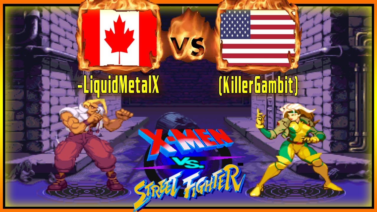 X-Men VS Street Fighter - -LiquidMetalX (CAN) VS (USA) (KillerGambit) [xmvsf] [Fightcade] [FT5]