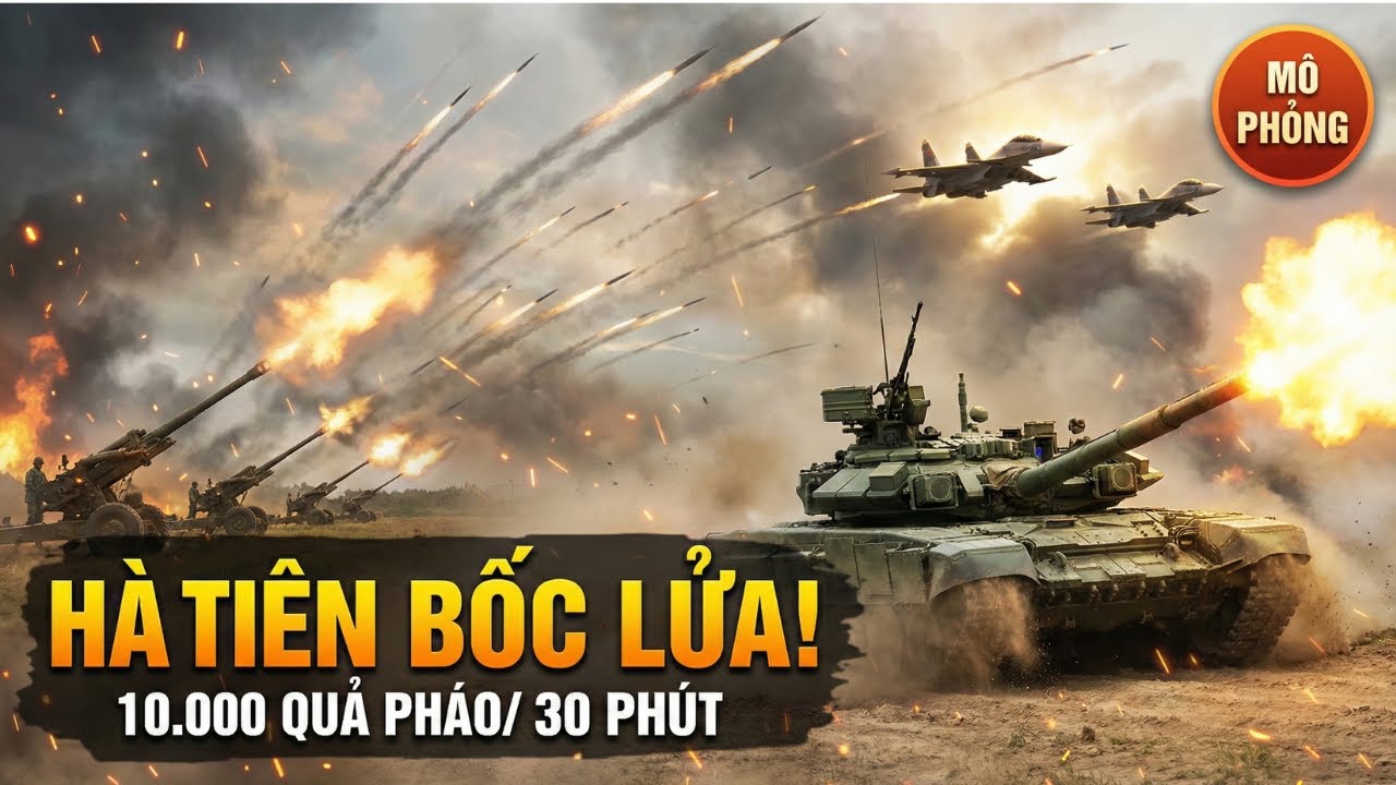 17 Sư Đoàn Thái Lan Tràn Biên: Su-30 Cắt Liên Lạc, T-90S Phản Công Khóa Túi Hà Tiên