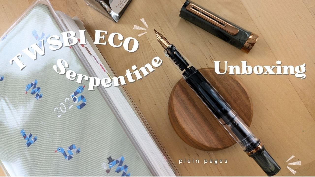 Unboxing TWSBI ECO Serpentine + See My Entire TWSBI collection!
