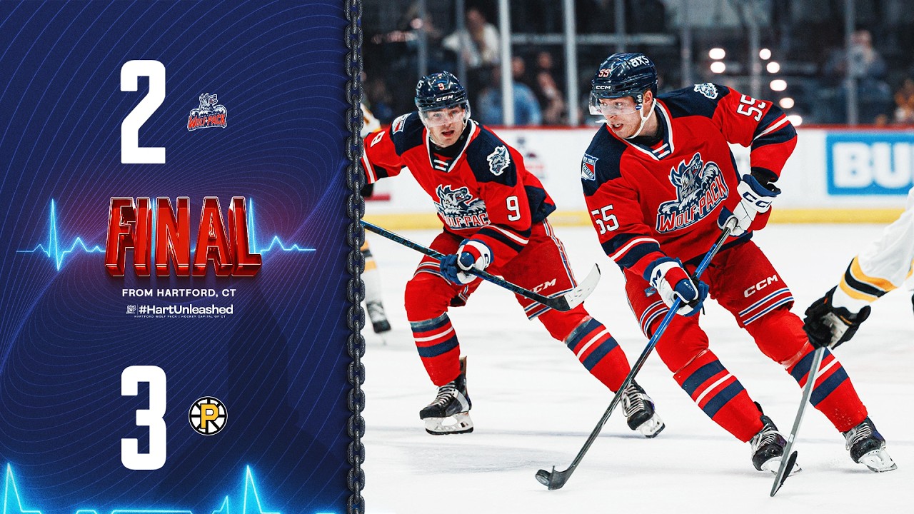 March 3, 2026 Hartford Wolf Pack vs Providence Bruins