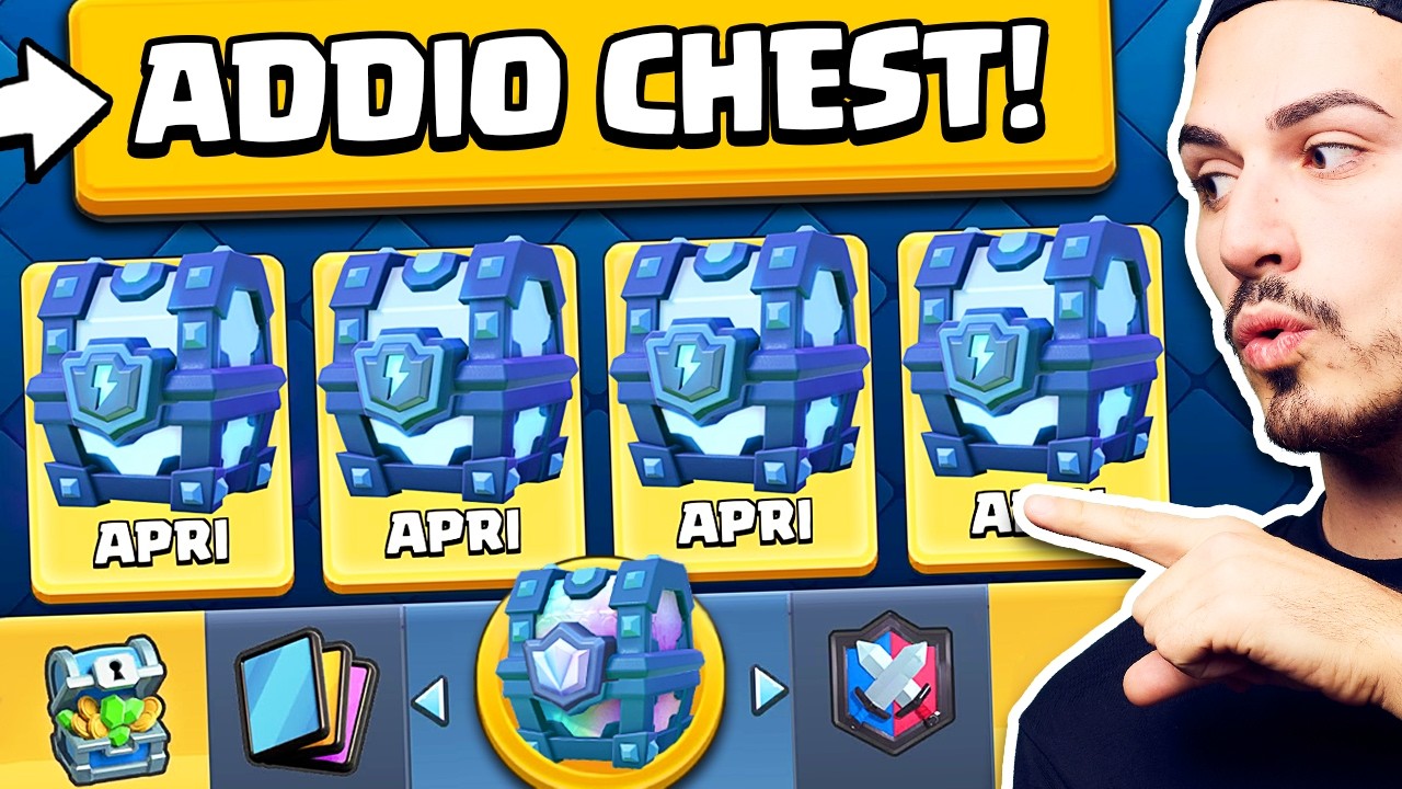 ULTIMO CHEST OPENING della STORIA di CLASH ROYALE! 👑