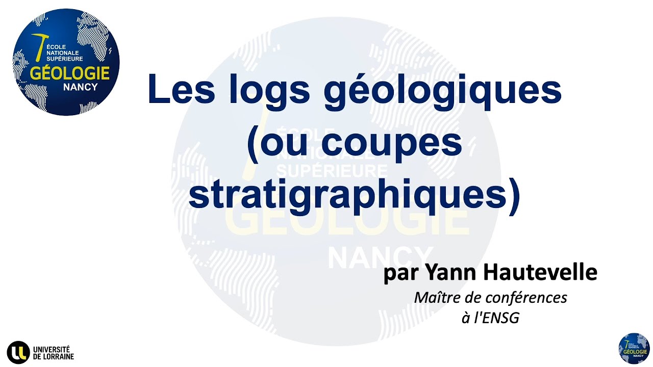 Les logs géologiques (ou coupes stratigraphiques)
