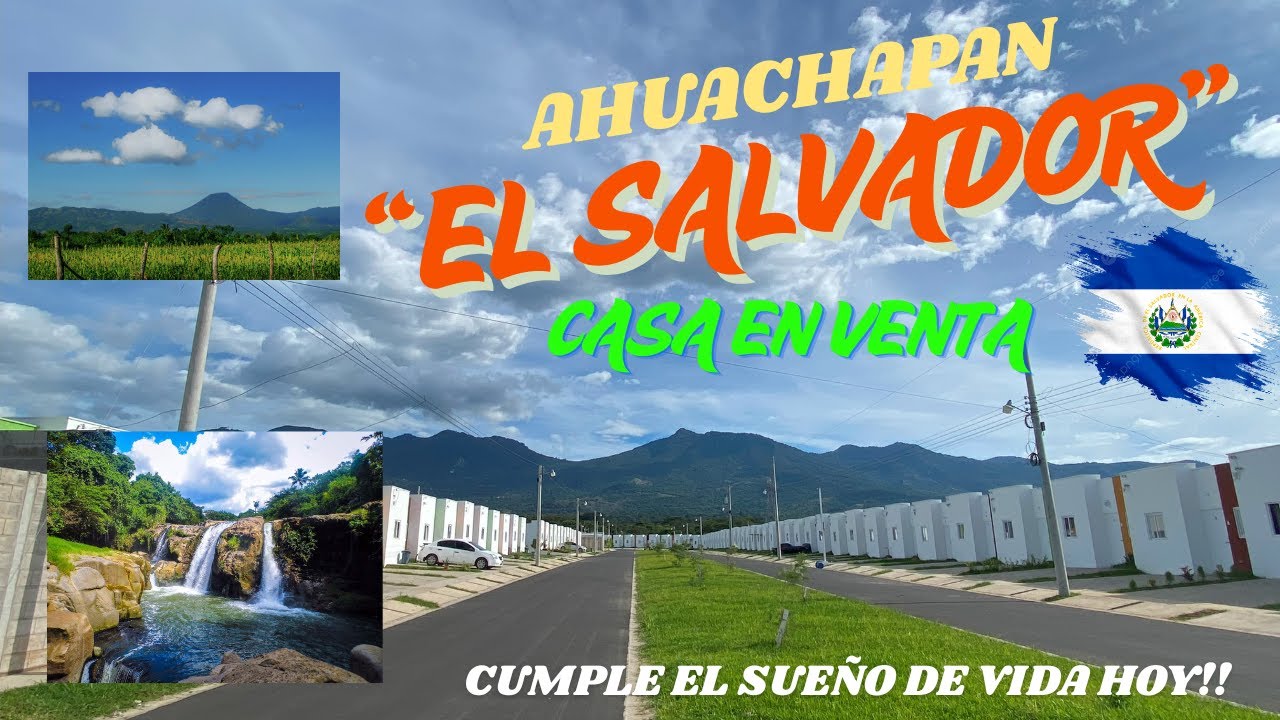 CASA EN VENTA!🏡! RESIDENCIAL HACIENDAS DEL MEDITERRANEO- AHUACHAPAN- CAMINO HACIA RUTA DE LAS FLORES