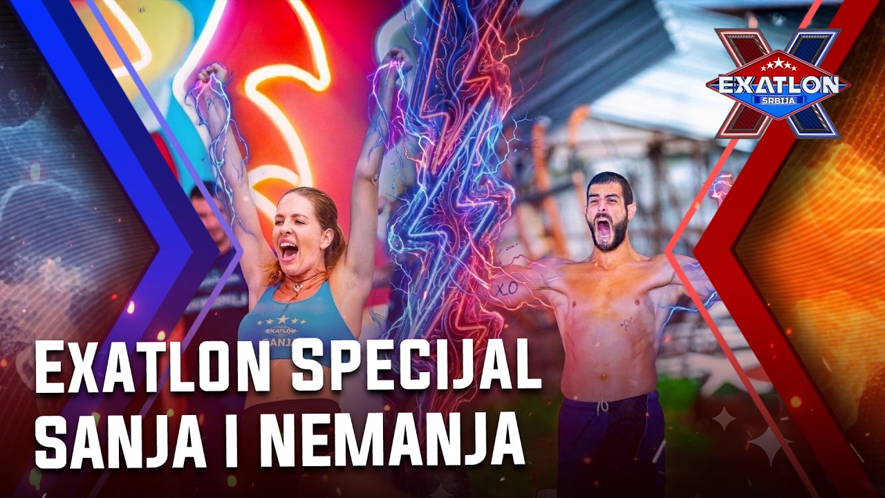 Exatlon Specijal: Sanja i Nemanja - pogled iz različitih uglova! Sanja nastavlja po starom!