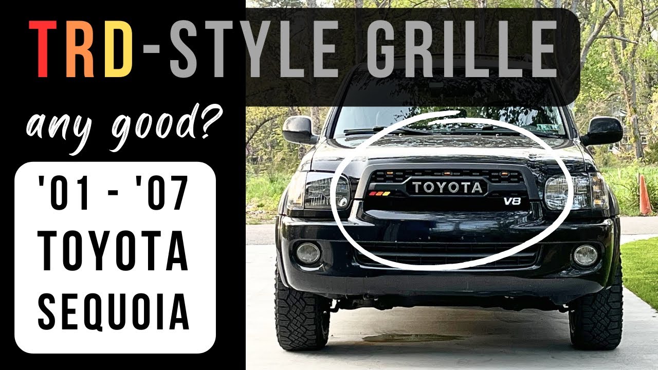 TRD Heritage Style Grille Review For 2001-2007 Toyota Sequoia