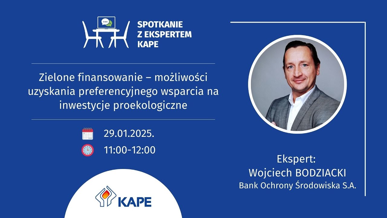 Zielone finansowanie – możliwości uzyskania preferencyjnego wsparcia na inwestycje proekologiczne