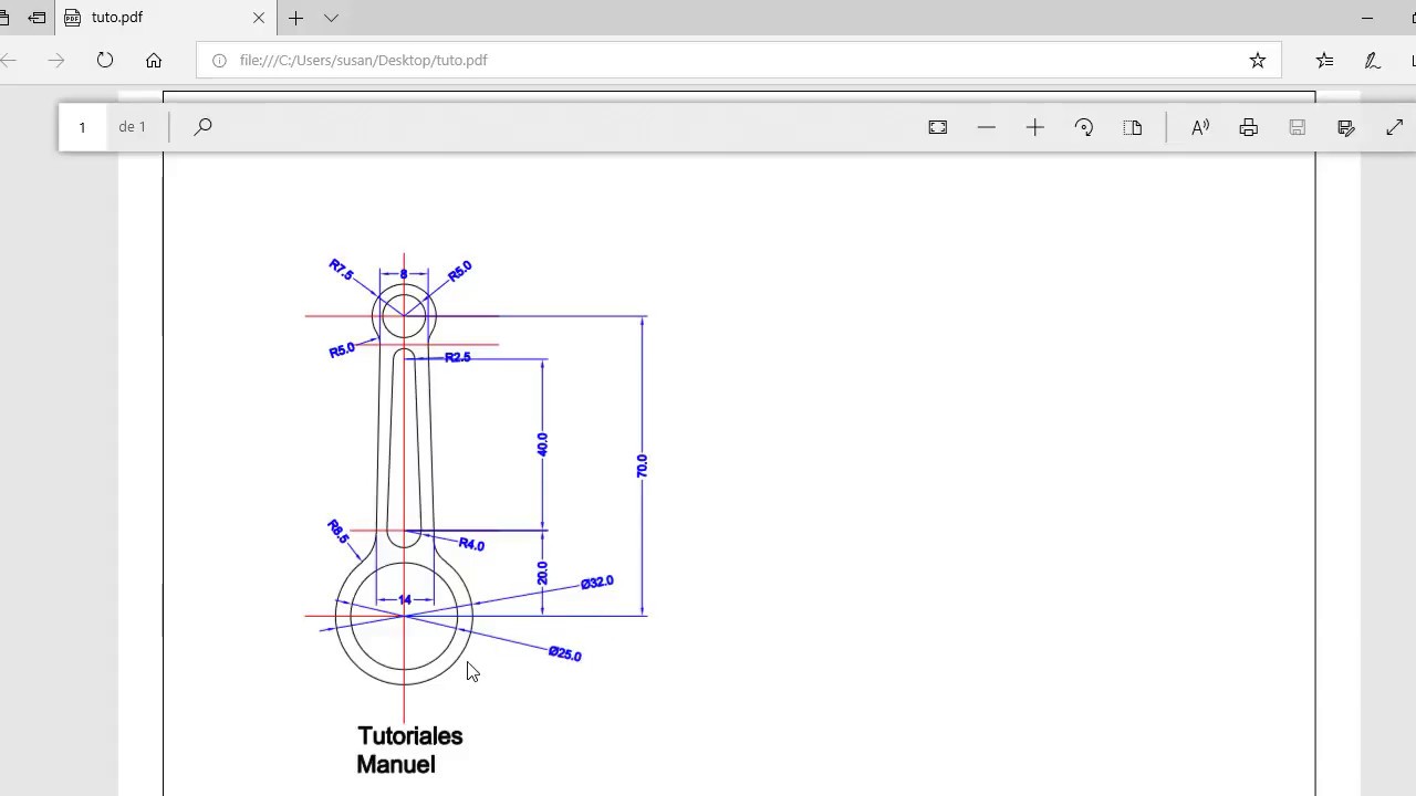Como dibujar una pieza Nivel Intermedio Autocad 2D