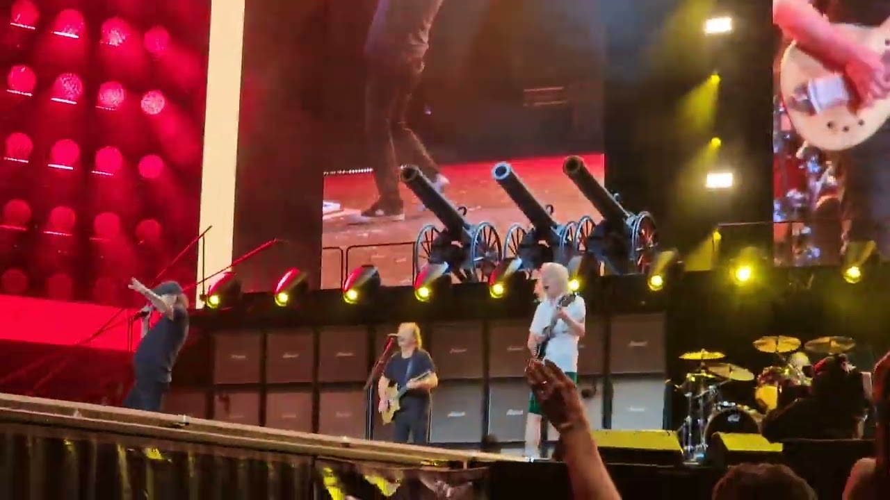 AC/DC For Those About to Rock live Croke Park Dublin 17 Aug 2024
