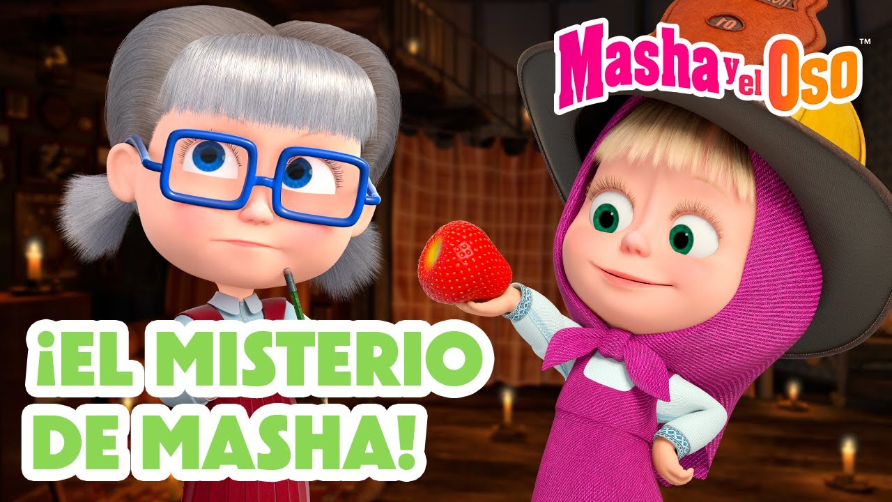 Masha y el Oso Castellano 🤫 ¡El misterio de Masha! 🔍🎀 Colección de dibujos animados 📺