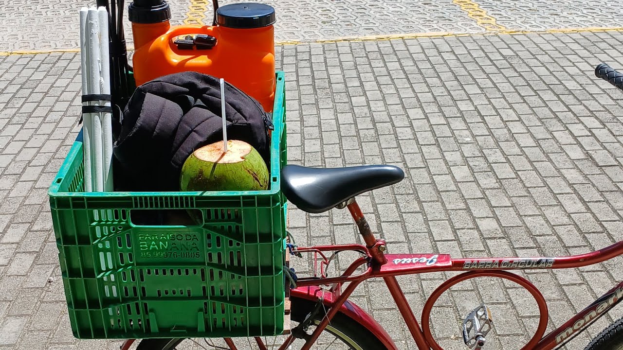 Vamos pra mais serviço!! Hoje vamos de bicicleta até o cliente 