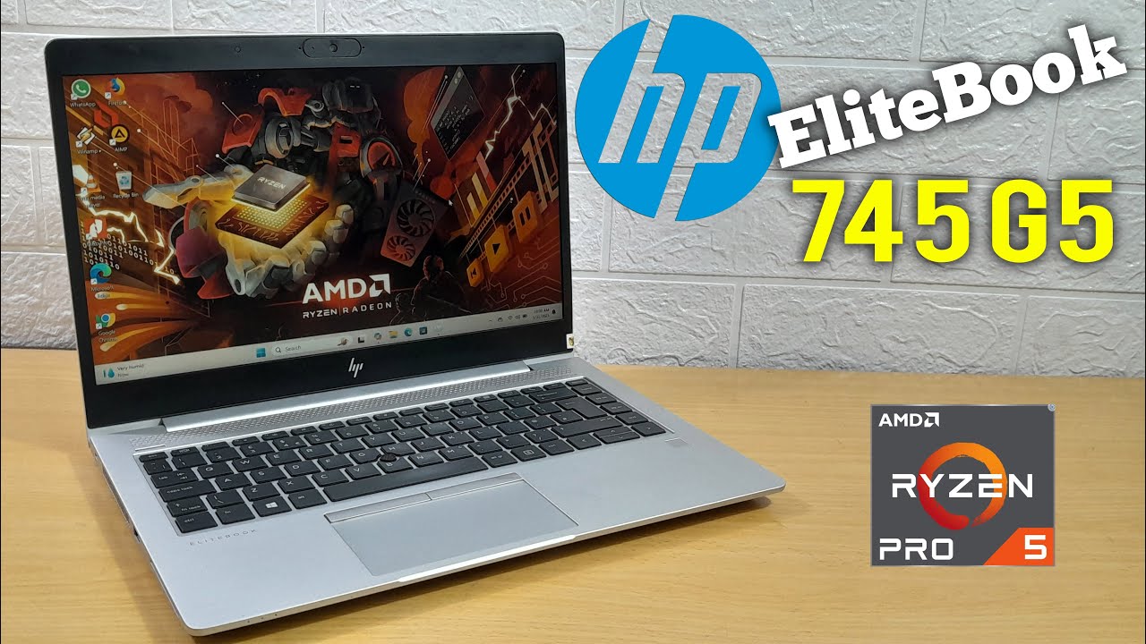 Laptop Cocok Untuk Gaming Tipis-tipis | HP EliteBook 745 G5
