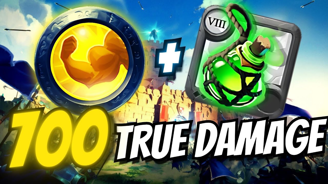 This Build Deals 700 TRUE DMG only with Poison!!!! || Albion Online || Battle axe || Mist || Profit!