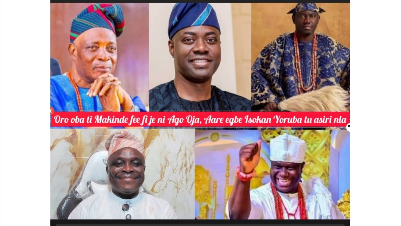 Oro Oba ti  Gomina Seyi Makinde fee fi je ni Ago Oja lOyoo, Aare Isokan Yoruba tu asiri nla sita