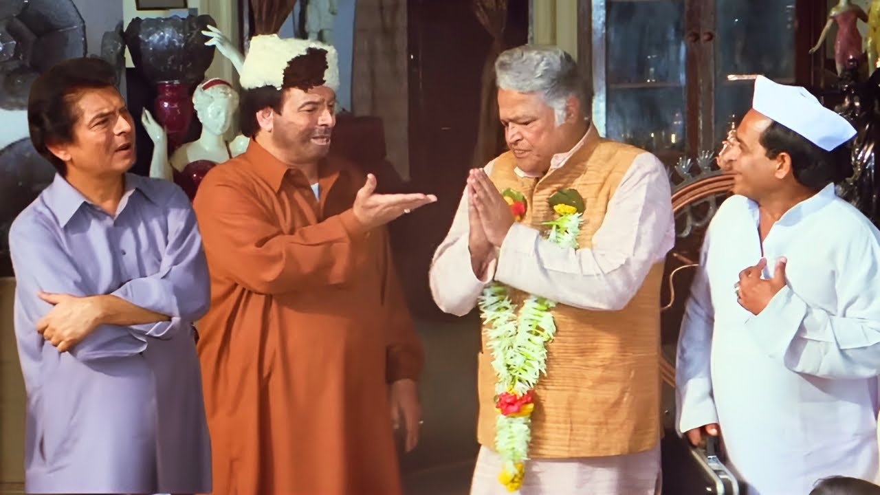 अपना वोट इस चोर-Gay को देना😂 | Akhiyon Se Goli Maare | Kader Khan, Asrani, Govinda Comedy