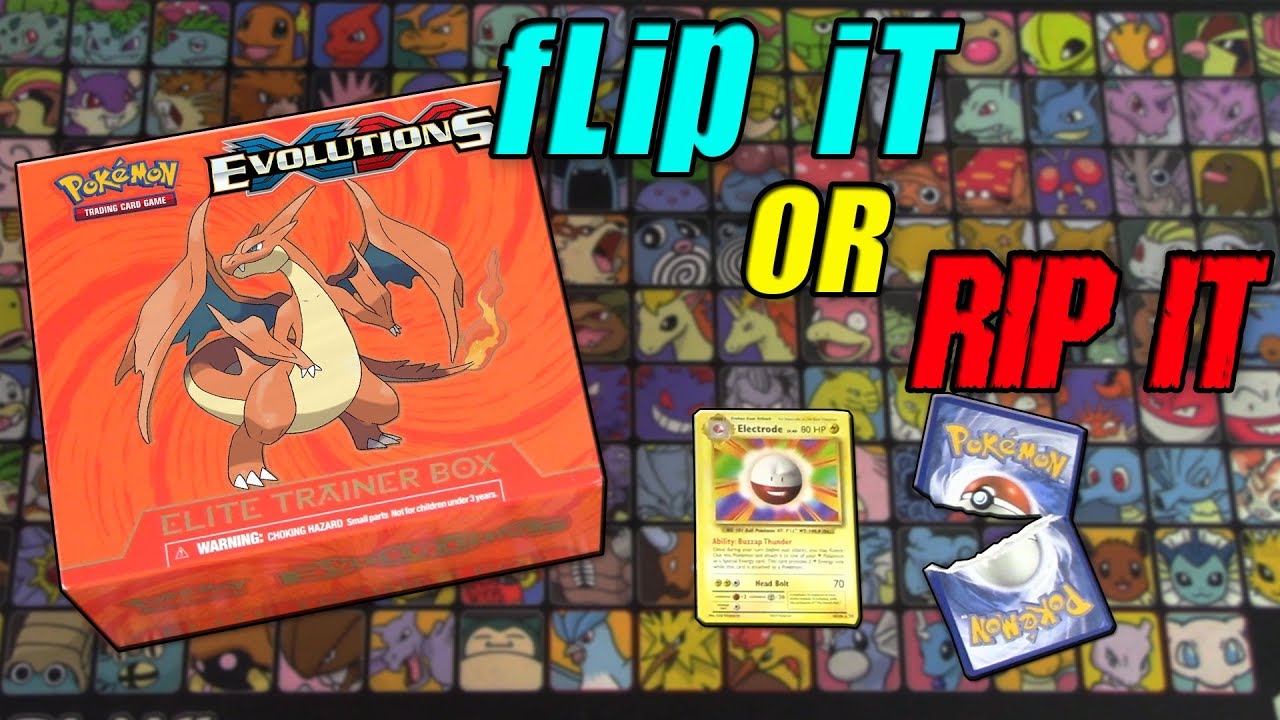 POKEMON FLIP IT OR RIP IT CHALLENGE!!!