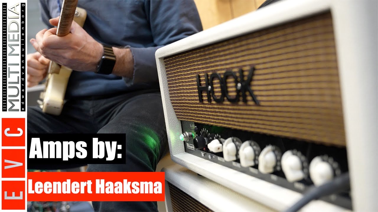 Hookamps | Amps by Leendert Haaksma | Guitar player Anouk & The Voice Band | Amp designer / builder